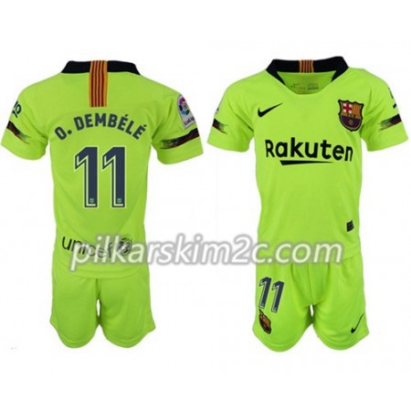 Koszulka FC Barcelona D.DEMBELE 11 Dziecięca Precz 2018-2019 - Koszulki Piłkarskie